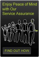 Enjoy Peace of Mind with Our Service Assurance. Find out how.